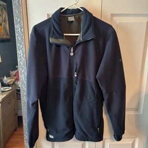 Nike Men's Navy Fleece Performance Jacket